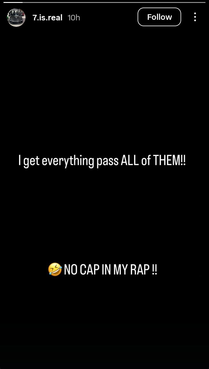 I get everything, pass all of them.” – Burna Boy throws shade