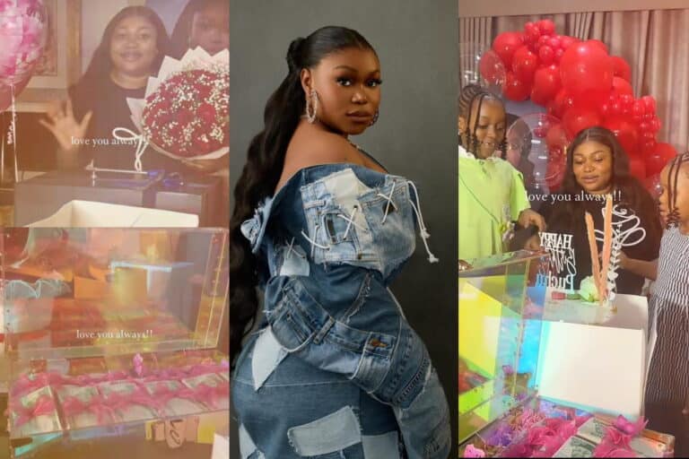 Ruth Kadiri Birthday Video With Family Gifts