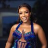 Joselyn Dumas Marked Ghana’s 69th Independence Day in a Beaded Kente Corset Gown | See Photos
