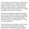 Woman narrates how she cheated dÂ£ath when container fell off trailer on her way to work