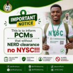 NYSC NERD Certificate Rule Explained